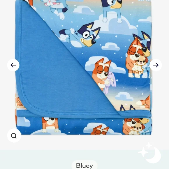 Little Sleepies Clound Blanket - Picture 2 of 2